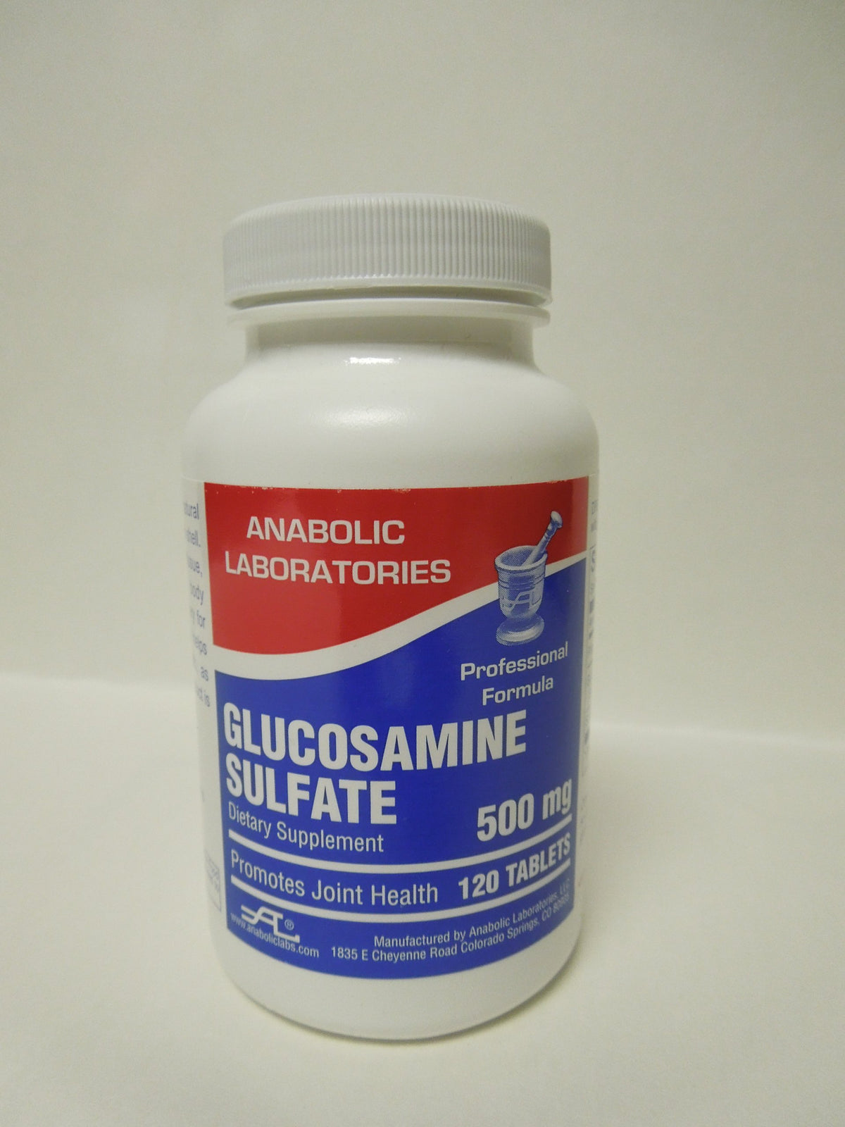 Anabolic Laboratories - Glucosamine Sulfate - 500mg - 120 Tablets