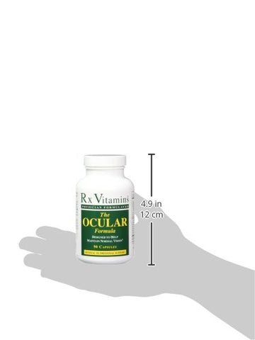 Rx Vitamins The Ocular Formula Dietary Supplement, 90 Capsules