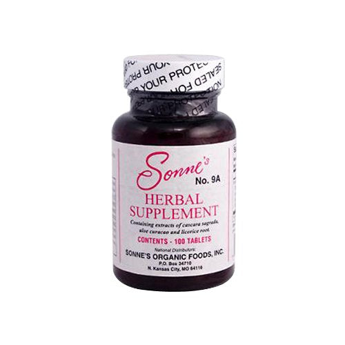 Sonne's No. 9A Herbal Supplement, 100 Count