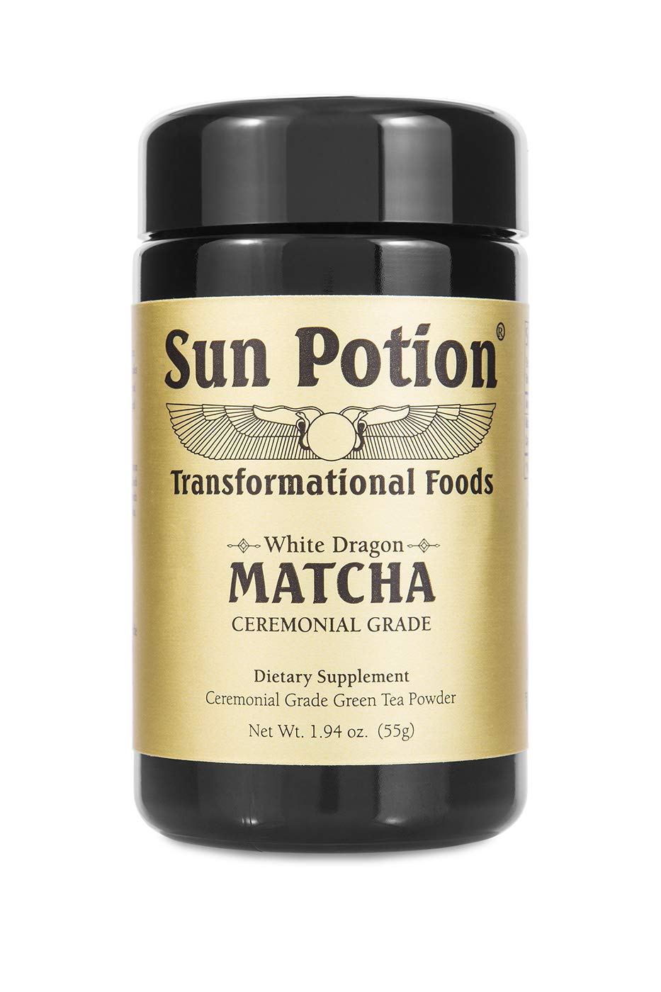 Sun Potion White Dragon Matcha - Ceremonial Grade Green Tea Powder (55g)