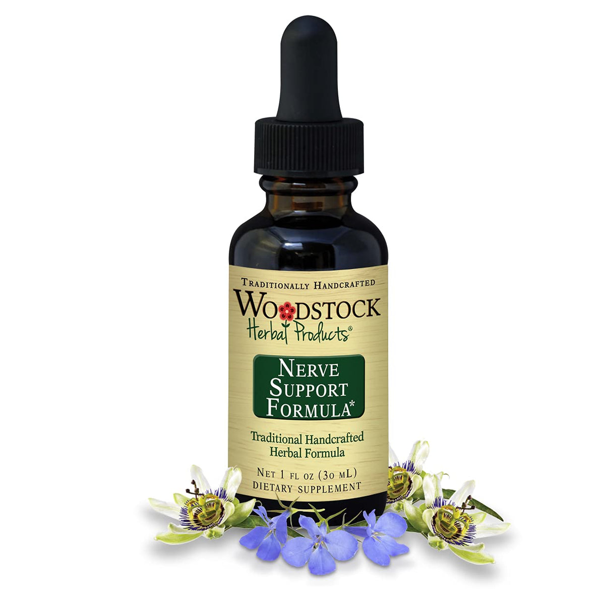 Woodstock Herbal Products Nerve Support Formula, 1 FZ