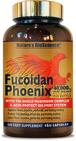 Nature's Bioscience FUCOIDAN Phoenix 40,000 mg of Pure Fucoidan + 64,000 mg o...