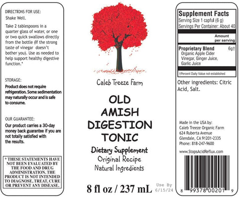 Old Amish Muscle and Digestion Tonic Pack (Formerly: Stops Leg Cramps and Sto...