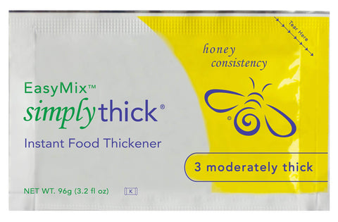 SimplyThick EasyMix | 25 Count of 96g Bulk-Serving Packets | Gel Thickener fo...