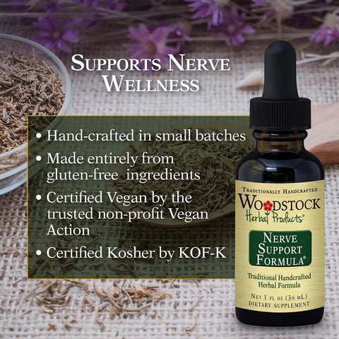 Woodstock Herbal Products Nerve Support Formula, 1 FZ