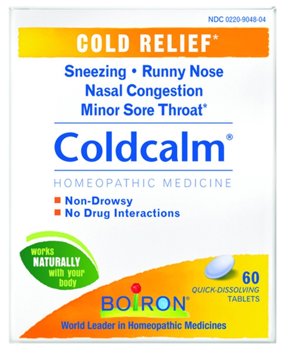 Boiron Coldcalm Homeopathic Medicine for Cold Relief,60 Count