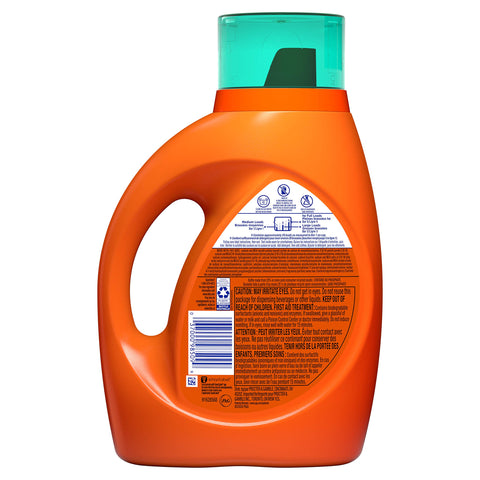 Tide plus Febreze Freshness Botanical Rain HE Turbo Clean Liquid Laundry Dete...