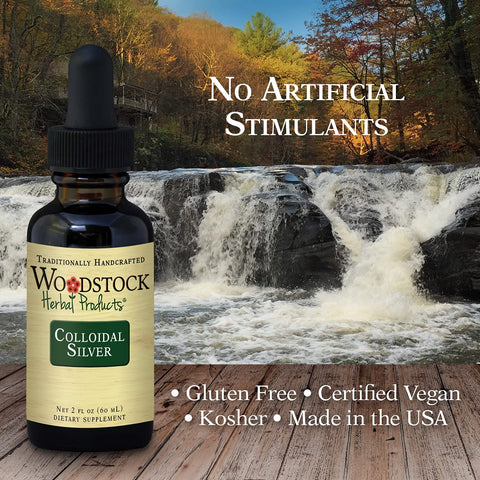 Woodstock Herbal Products, Colloidal Silver, 2 Ounce