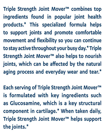 Vitamin World Triple Strength Joint Mover | Joint Support Nutritional Supplem...