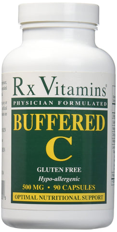 RX Vitamins - Buffered C 500 mg 90 caps [Health and Beauty]