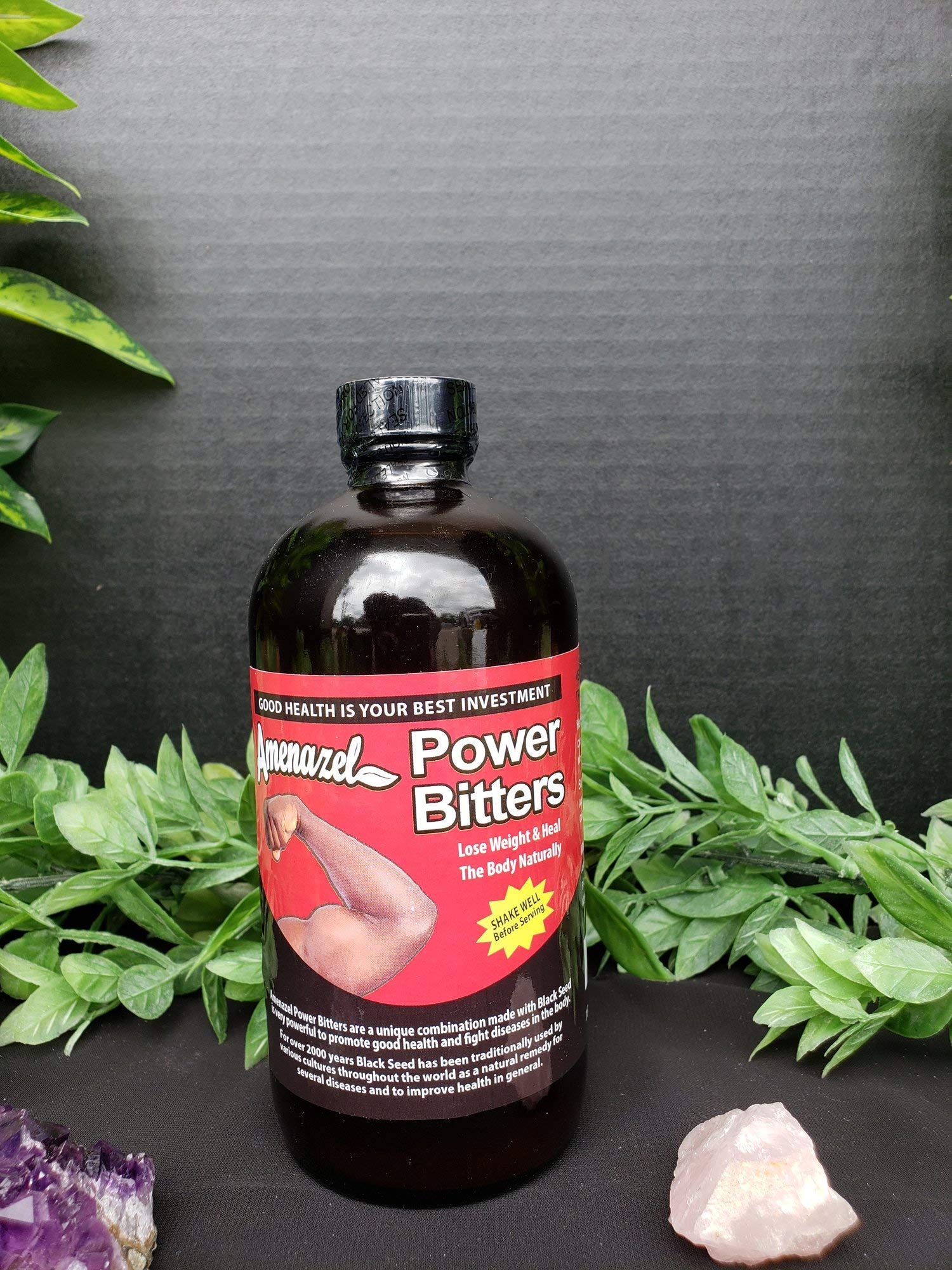 Amenazel Power Bitters 16oz - 1 Bottle - All Natural – Divine health