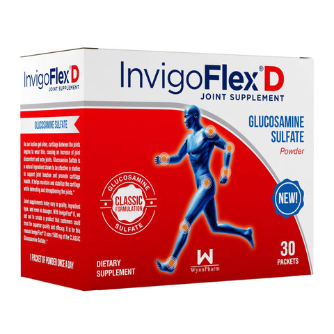 INVIGOFLEX® D - 1500mg of Glucosamine Sulfate Powder (Classic Formulation) - ...