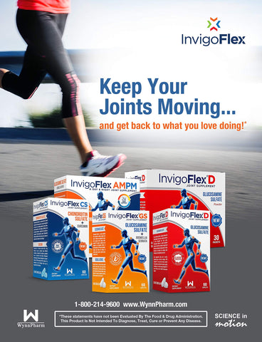 INVIGOFLEX® CS - Chondroitin Sulfate with Turmeric Curcumin Non GMO for Knee,...